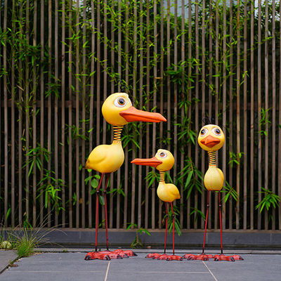 ODM Metal Yard Garden Ornaments Design Art Metal Bird Handmade
