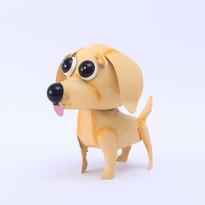 Customized Metal Garden Ornaments Decorative Cute Puppy Series