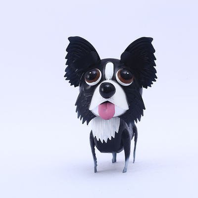 Customized Metal Garden Ornaments Decorative Cute Puppy Series