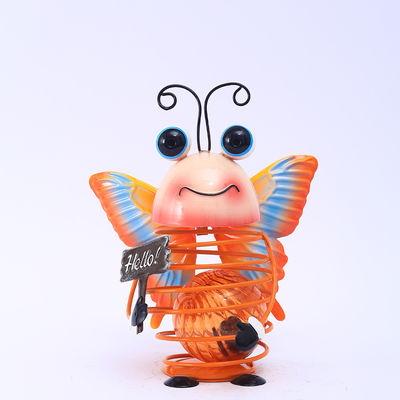 ODM Iron Solar Powered Owl Garden Ornament Decor Vivid And Cute