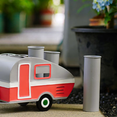 Metal Garden Ornaments ​Eco Friendly Vehicle Shaped Decorations
