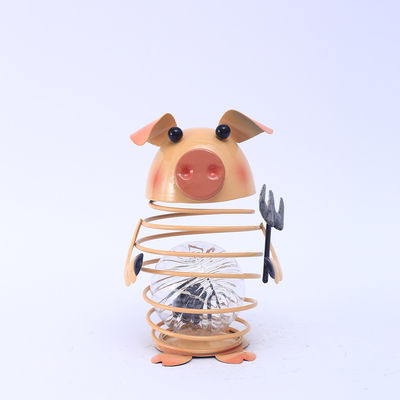 Metal Animal Solar Garden Ornament Lighting Customized Multi Size