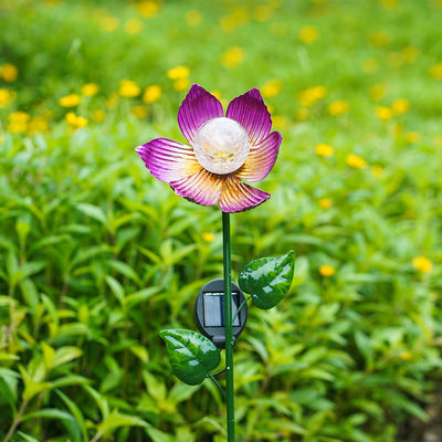 Unique Solar Garden Ornament Lifelike Solar Powered Yard Decor IP44