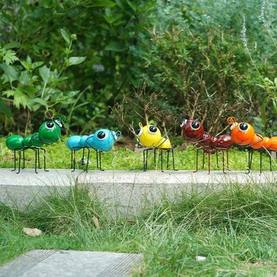 Artistic Decorative Metal Ants Garden Ornaments Weatherproof