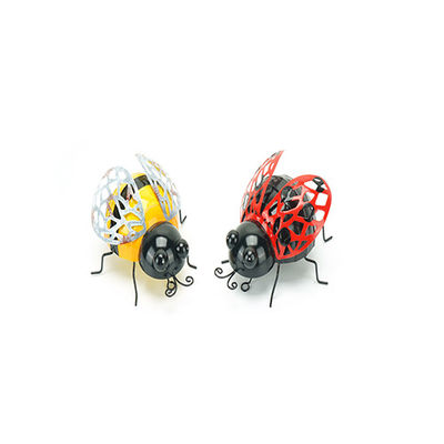 Artistic Animal Metal Insect Garden Ornaments Multicolor Eye Catching