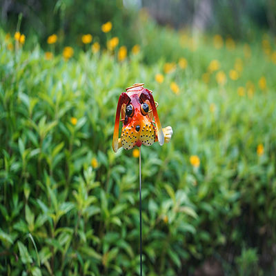 Small Metal Solar Garden Animals Plug In Solar Powered Outdoor Lights Multiple