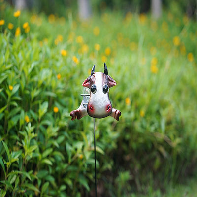 Small Metal Solar Garden Animals Plug In Solar Powered Outdoor Lights Multiple
