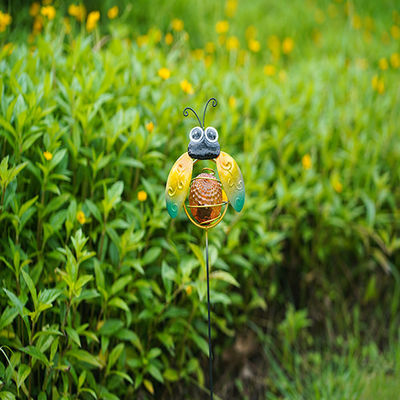 Lighting Insect Solar Garden Ornament Waterproof Plug In Decoration