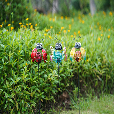 Lighting Insect Solar Garden Ornament Waterproof Plug In Decoration