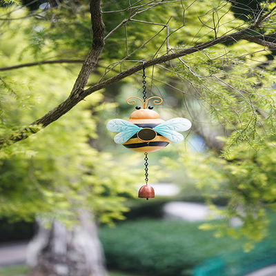 Outdoor Hanging Metal Animal Garden Ornaments Handmade DIY Insects Wind Chime