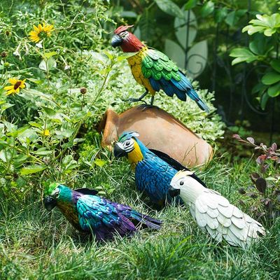 Creative Metal Peacock Yard Ornament Nature Metal Peacock Yard Art