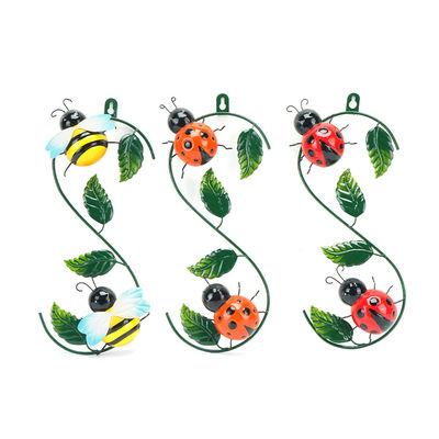 Outdoor Wall Hanging Ornaments Rustproof Metal Hanging Decor Handcrafted
