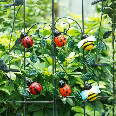 Outdoor Wall Hanging Ornaments Rustproof Metal Hanging Decor Handcrafted