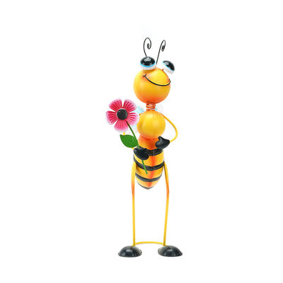 Decorative Metal Art Ornaments Multiple Carton Bee Metal Home Decor