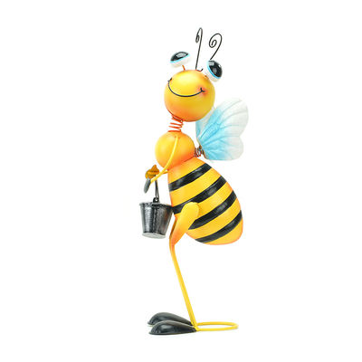 Decorative Metal Art Ornaments Multiple Carton Bee Metal Home Decor