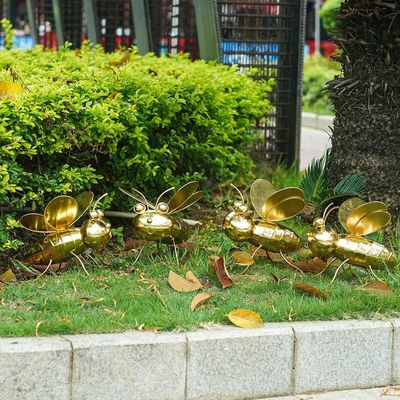 Unique Custom Metal Garden Ornaments Weatherproof Accoutrements