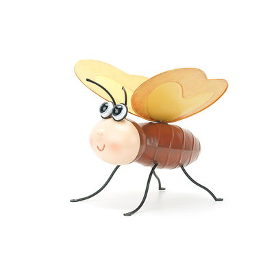 Decorative Metal Bee Garden Sculpture Art Rustproof Multiple Design