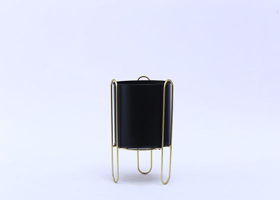Exquisite Metal Yard Ornaments Decorations Indoor / Outdoor Garden Pot