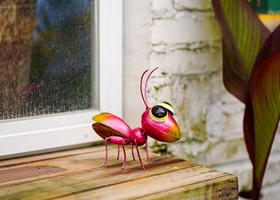 Locust Metal Garden Ornaments Decor Low Maintenance For Decoration