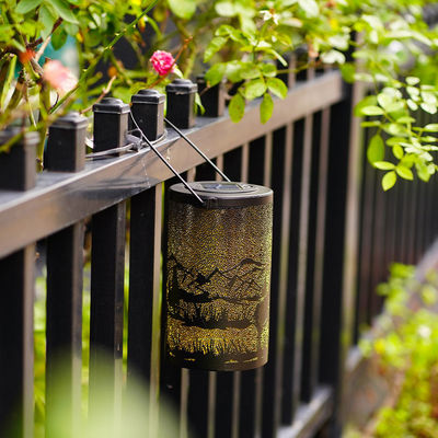 LED Lights Metal Solar Garden Ornament Decor Can Be Customized