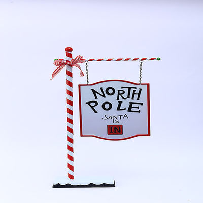 OEM / ODM Metal Christmas Decoration Metal Christmas Yard Stake Signs