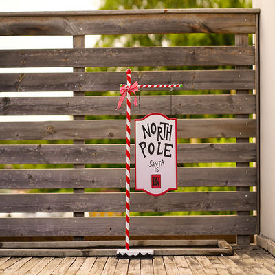 OEM / ODM Metal Christmas Decoration Metal Christmas Yard Stake Signs