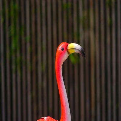 Outdoor Metal Flamingo Yard Decor Lawn Flamingo Metal Statue