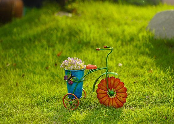 Metal Bicycle Flowerpot Garden Decoration Simple Flowerpot Decoration