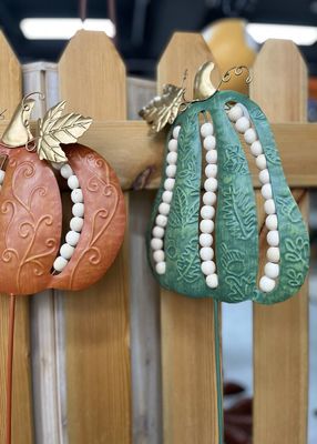 Pumpkins Outdoor Metal Thanksgiving Yard Decorations Recycled