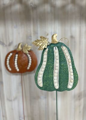 Pumpkins Outdoor Metal Thanksgiving Yard Decorations Recycled
