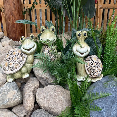 Outdoor Polyresin Home Decor Rustproof Polyresin Animal Figurine