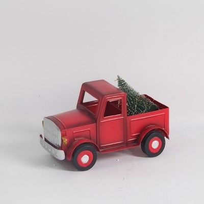 Metal Material Christmas Cars Colorful Accept Customization