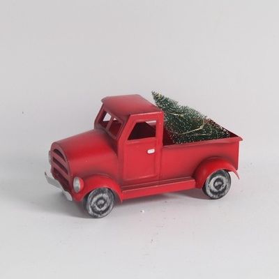 Metal Material Christmas Cars Colorful Accept Customization