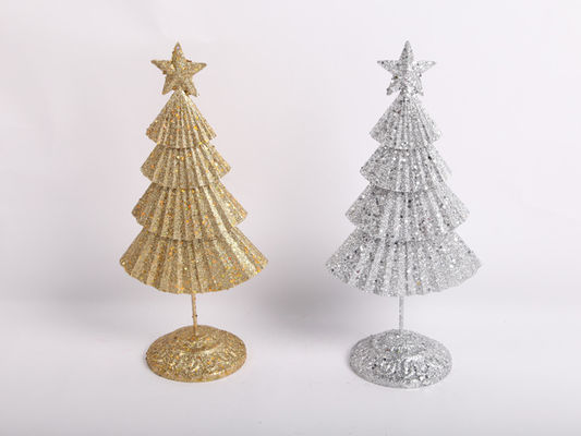 Christmas Tree Ornament Indoor and Outdoor Decorations Iron Art Metal Bright Colors