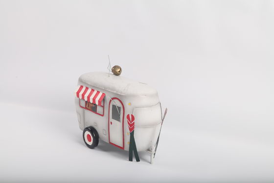 Bright Colors And Cute Style Small Ornaments Caravans And Food Truck OEM