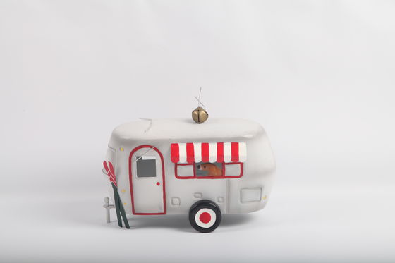 Bright Colors And Cute Style Small Ornaments Caravans And Food Truck OEM
