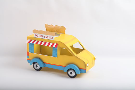 Bright Colors And Cute Style Small Ornaments Caravans And Food Truck OEM