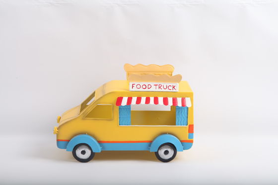 Bright Colors And Cute Style Small Ornaments Caravans And Food Truck OEM