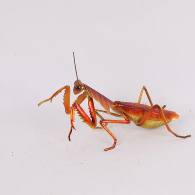 Small Iron Vivid Insect Lawn Decorations Metal Garden Decorations