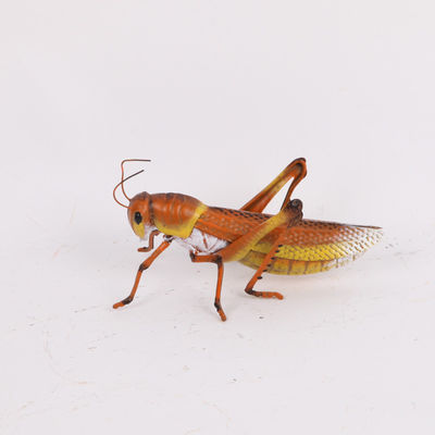 Small Iron Vivid Insect Lawn Decorations Metal Garden Decorations