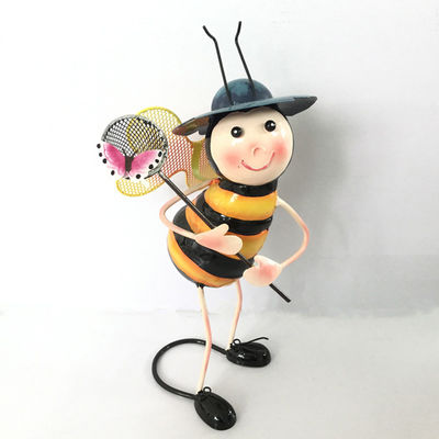Vintage Cartoon Bee Decorations Indoor Outdoor Home Ornaments Garden Decoration