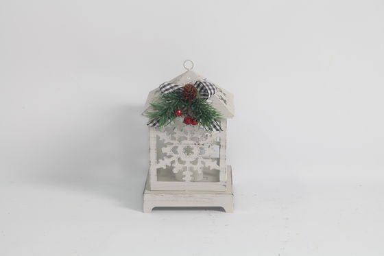 Deck Lanterns With Personalized Metal Christmas Decorations