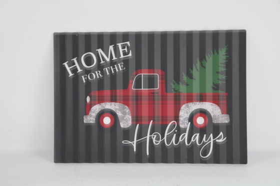 Modern Festive Christmas Metal Ornaments in Traditional Colors