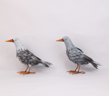 Metal Bird Garden Ornament Small Size Perfect for Outdoor Decoration