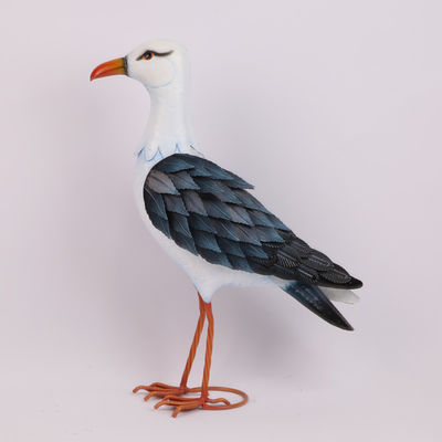 Easy Maintenance and Weatherproof Animal Garden Ornament Metal Egret Metal Heron
