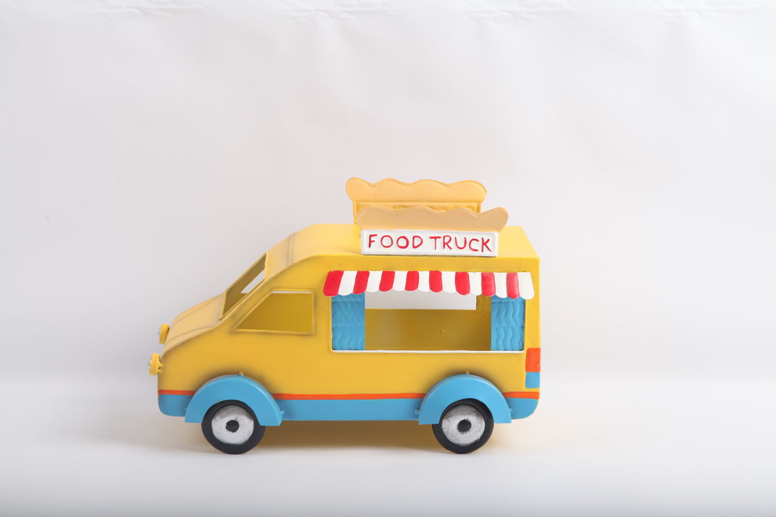 Bright Colors And Cute Style Small Ornaments Caravans And Food Truck OEM